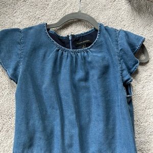 Banana republic denim tencel dress size 4